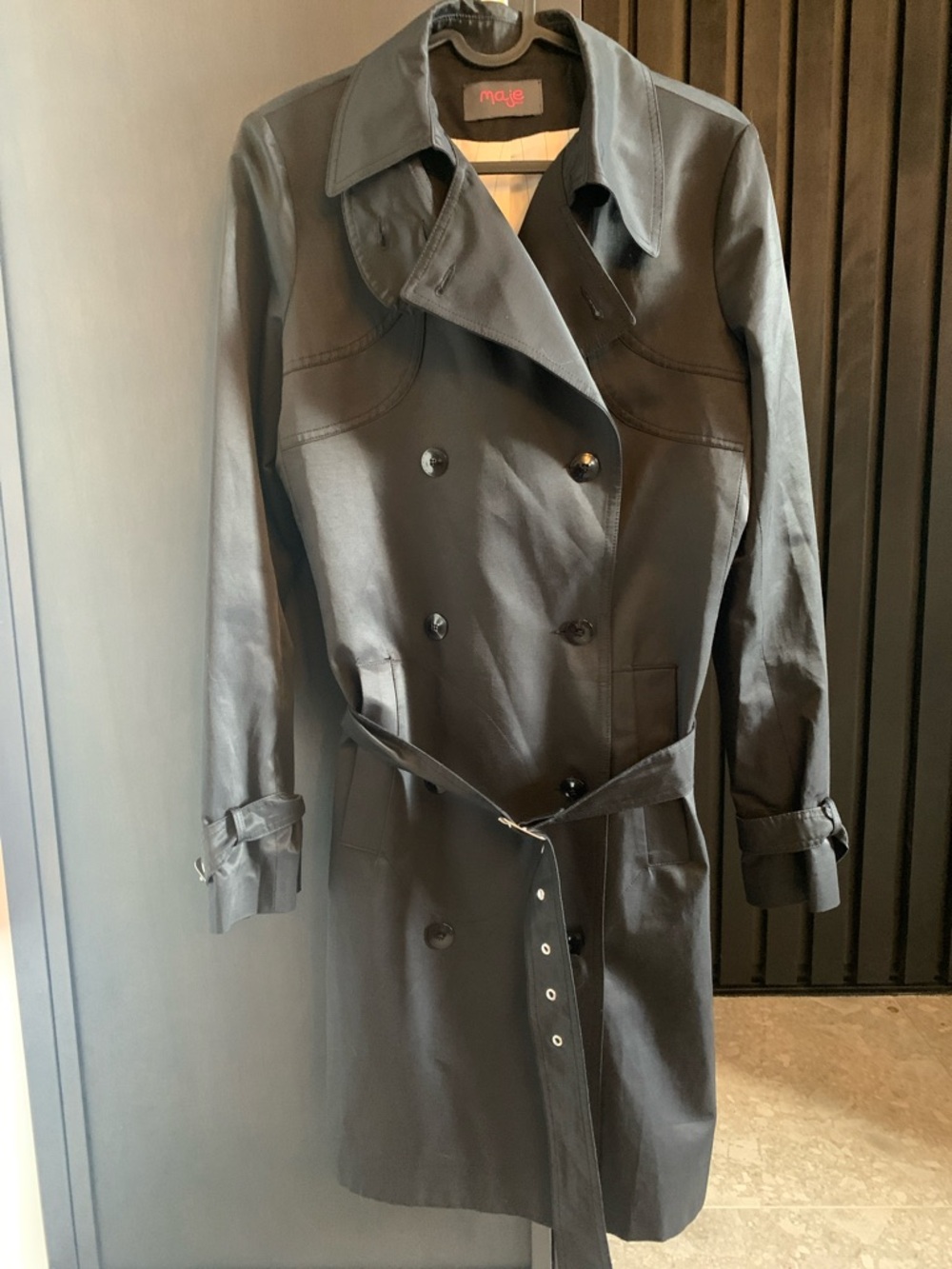 Vintage Maje trench coat